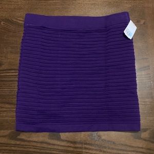 Forever 21 Purple High Waist Skirt